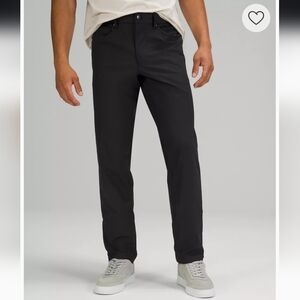 Lululemon ABC Classic-Fit 5 Pocket Pant Black 30L Warpstreme Size 32 *NWOT*